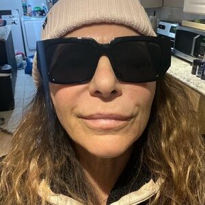 Prada Black Square Sunglasses